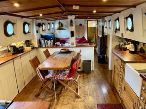 1947 Dutch Barge Converted Bunker Boat (original Shell62)