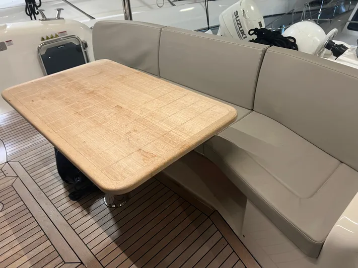 Gratitude Yacht Photos Pics Aft Deck Table