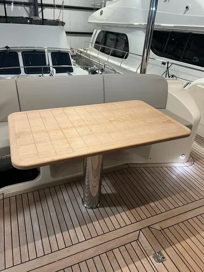 Gratitude Yacht Photos Pics Aft deck dinette