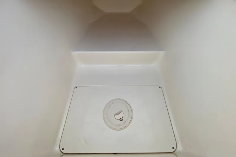  Yacht Photos Pics White storage compartment in 2020 Pathfinder 2500 Hybrid boat.