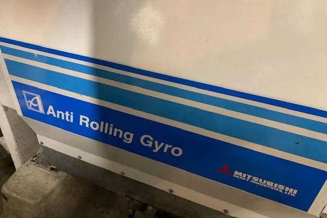 Milky Way Yacht Photos Pics Anti Rolling Gyro by Mitsubishi on 2007 Riva Venere 75 yacht.