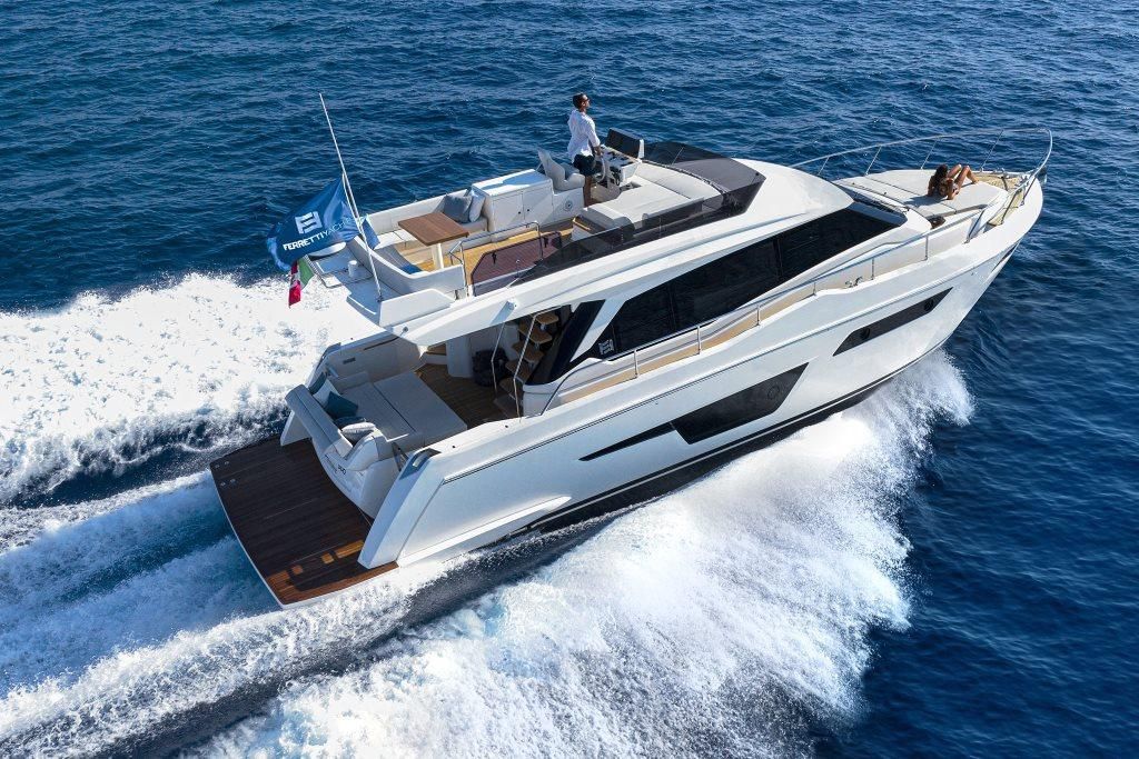 2021 Ferretti Yachts 50 