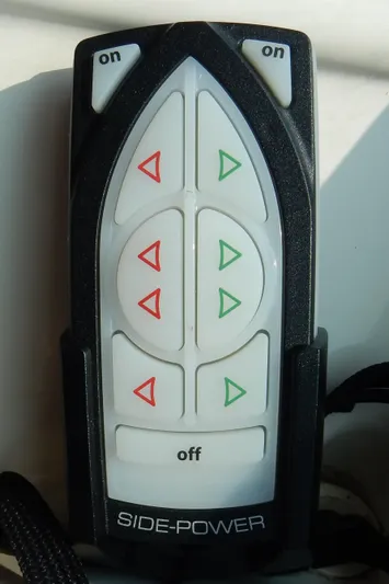 Sandi Yacht Photos Pics Remote control for Side-Power thruster on 1997 Sea Ray 450 yacht.