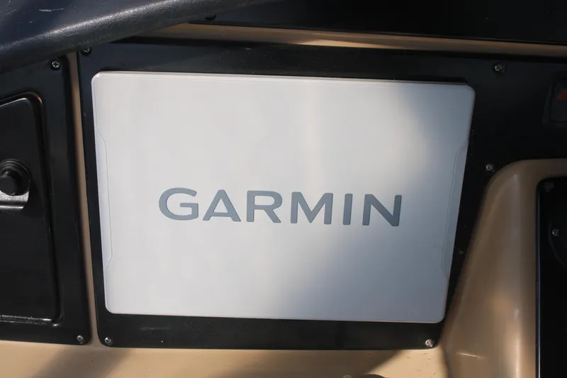 Live Big Yacht Photos Pics Garmin navigation system on 2004 Carver 360 Sport Sedan dashboard.