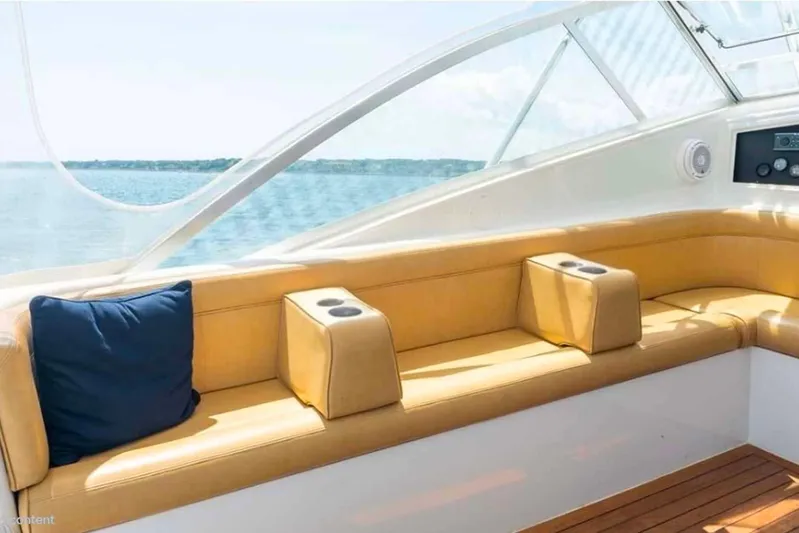  Yacht Photos Pics Luxurious seating on 1993 Buddy Davis Express Custom Carolina yacht with ocean view.