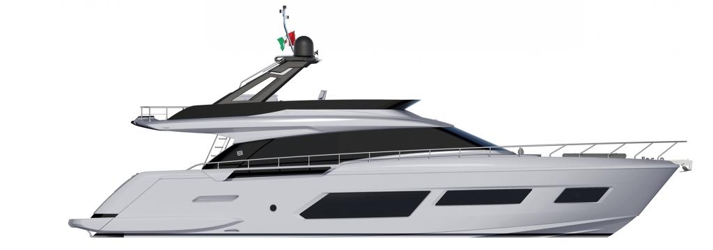 A FERRETTI J010716140169 関税送料込 2022 Ferretti Yachts 670 Cruiser for sale - YachtWorld