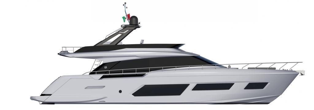 2021 Ferretti Yachts 68 