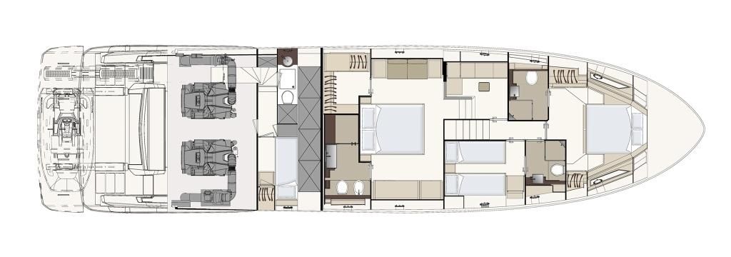 2021 Ferretti Yachts 68 