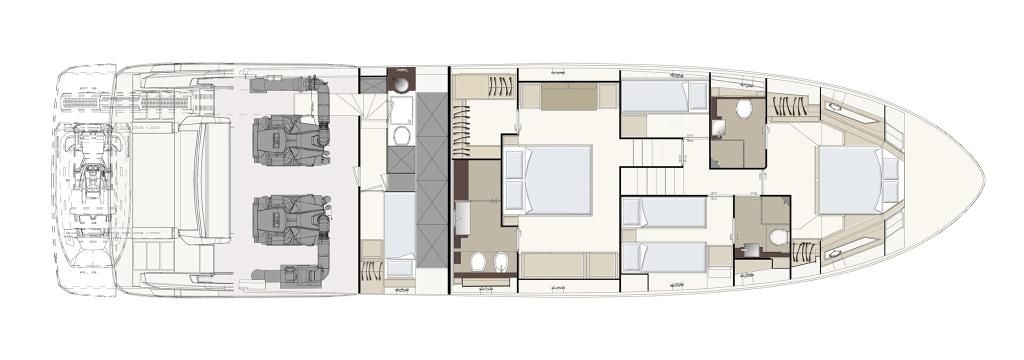 2021 Ferretti Yachts 68 