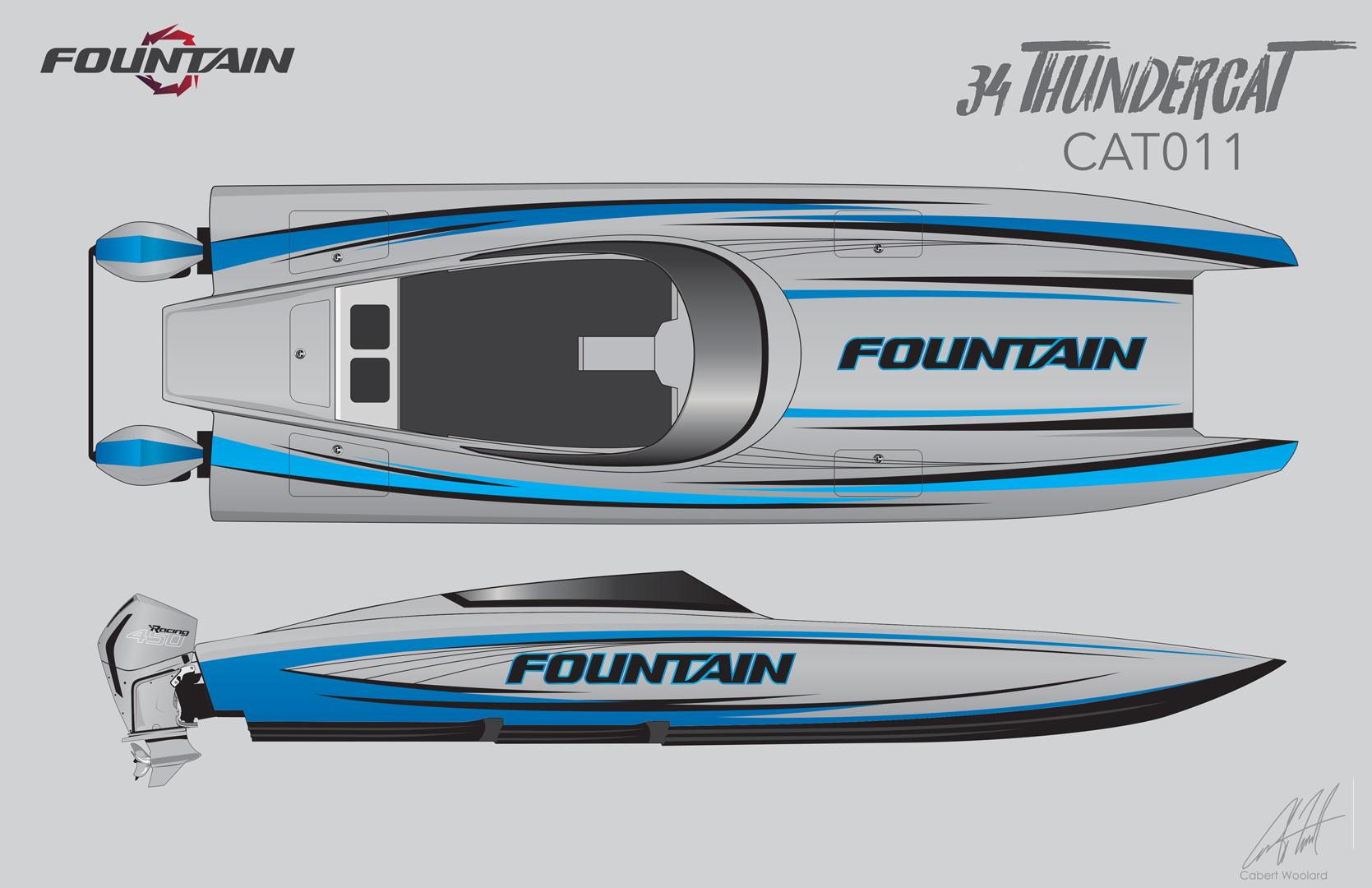 2024 Fountain 34 Thundercat High Performance for sale YachtWorld