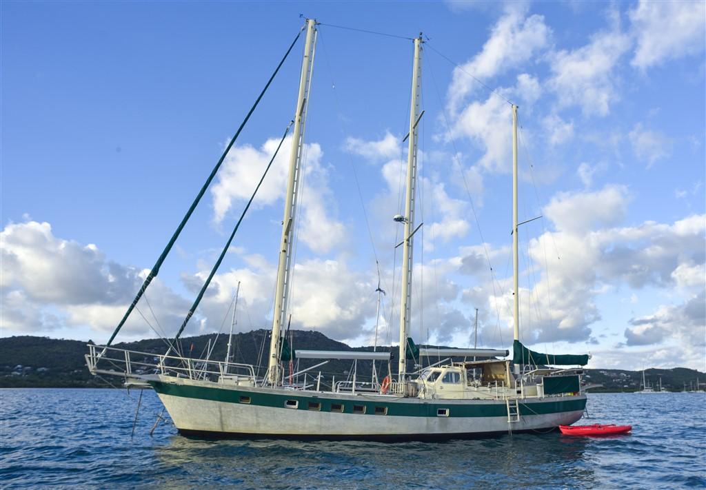 ted brewer sailboat for sale