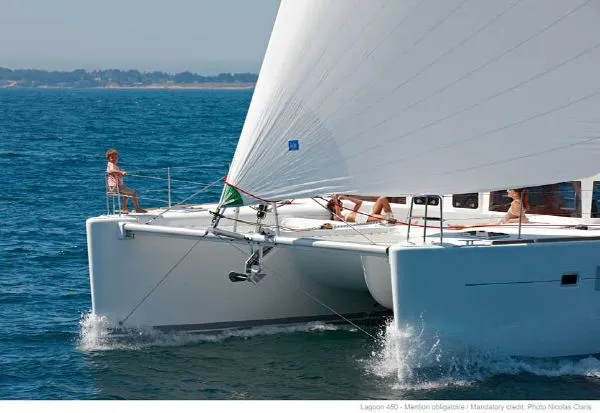King Lewis Yacht Photos Pics Manufacturer Provided Image: Lagoon 450 Hull