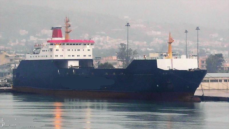Grimaldi RoRo Catches Fire after Being Hit by Truck in
