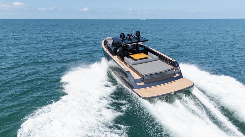  Yacht Photos Pics Luxury Pardo Yachts 50 cruising on open sea, 2025 model.