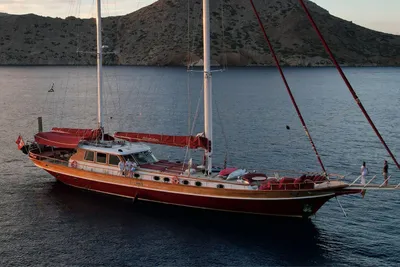 Classic True Ketch-Rigged Sailing Yacht (Gullet Type)