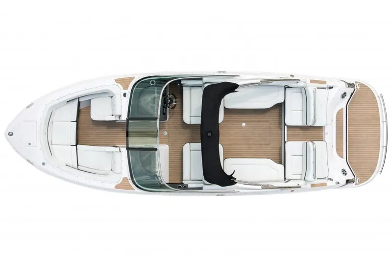  Yacht Photos Pics Manufacturer Provided Image: Top view of 2019 Regal 2800 Bowrider boat with spacious seating and sleek design.