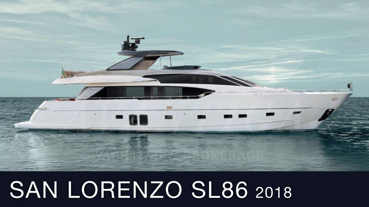 2018 Sanlorenzo 86 