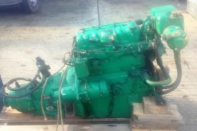 1977 Perkins Perkins 4107 Marine Diesel Engine Breaking For Spares