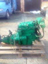 1977 Perkins Perkins 4107 Marine Diesel Engine Breaking For Spares