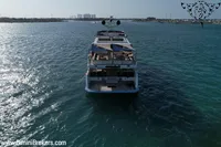 Luxury 2024 Custom 29m Charter MY yacht cruising on open water.