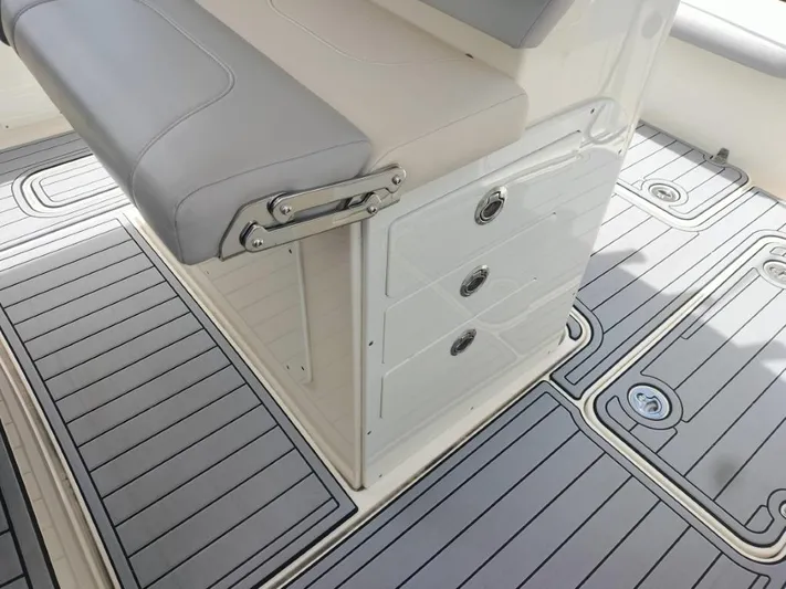 Forever Intrepid Yacht Photos Pics Helm Drawers