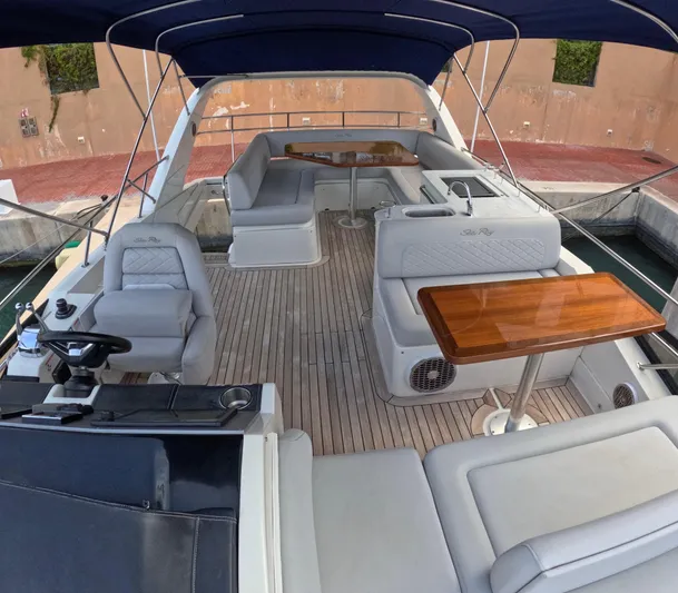 Locos Y Libres 2017 Sea Ray 510 Fly @ Cancun Yacht Photos Pics 