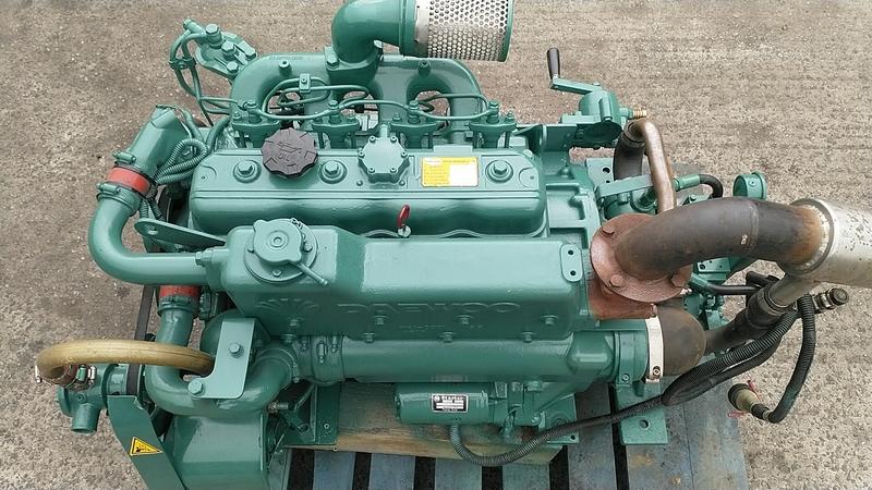2003 Doosan Doosan L034 Marine Diesel Engine Breaking For Spares