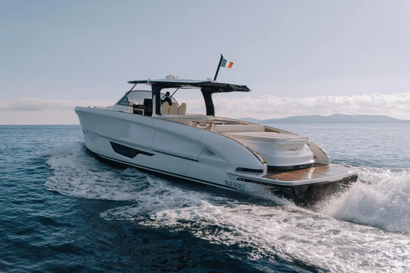 Opale Yacht Photos Pics 2025 Solaris Power 52 yacht for sale in the south of France on the Mediterranean coast 