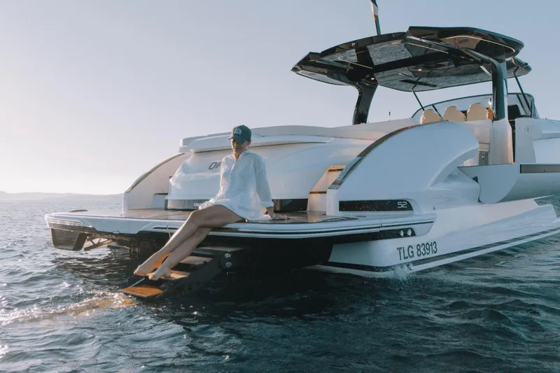 Opale Yacht Photos Pics 2025 Solaris Power 52 yacht for sale in the south of France on the Mediterranean coast 