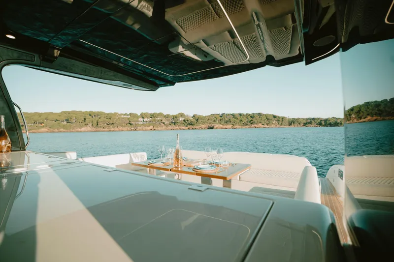 Opale Yacht Photos Pics 2025 Solaris Power 52 yacht for sale in the south of France on the Mediterranean coast 