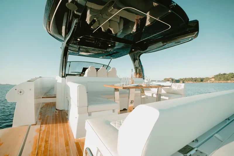 Opale Yacht Photos Pics 2025 Solaris Power 52 yacht for sale in the south of France on the Mediterranean coast 