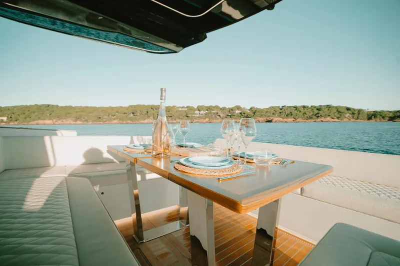 Opale Yacht Photos Pics 2025 Solaris Power 52 yacht for sale in the south of France on the Mediterranean coast 