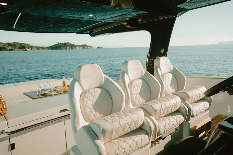 Opale Yacht Photos Pics 2025 Solaris Power 52 yacht for sale in the south of France on the Mediterranean coast 