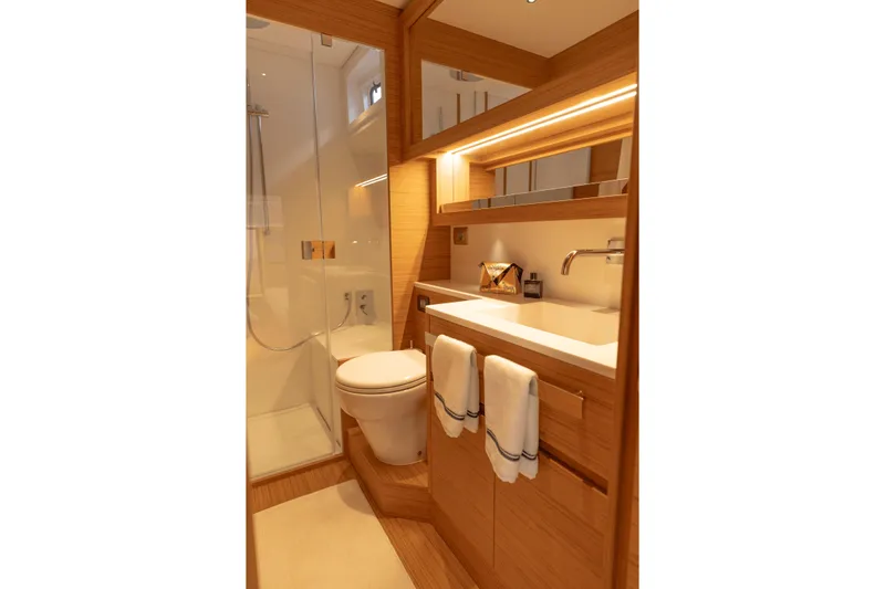 Opale Yacht Photos Pics 2025 Solaris Power 52 yacht for sale in the south of France on the Mediterranean coast 