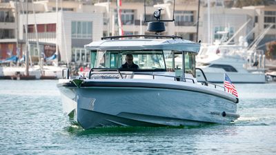 Axopar 37 XC Cross Cabin w/ BRABUS Trim & Wet Bar