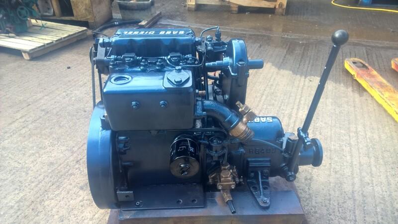 1979 SABB Sabb 2HG Marine Diesel Engine Breaking For Spares