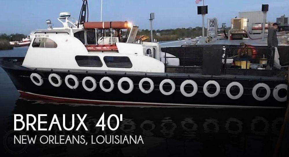 1973 Breaux Brothers 40' Crew Boat