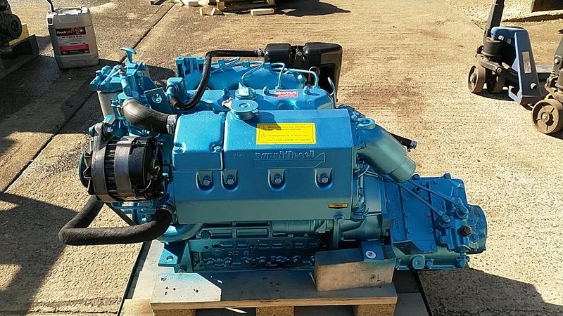 2007 Nanni Nanni 4.220HE Marine Diesel Engine Breaking For Spares