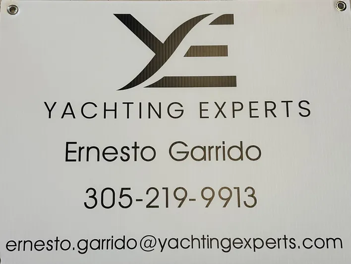  Yacht Photos Pics Yachting Experts contact sign with email and phone number for inquiries about Boston Whaler 345 Conquest.