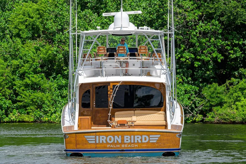 Hmy Trade Yacht Photos Pics 2023 Viking 64 Convertible -Aft Profile