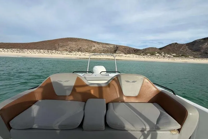 Sona 1 Yacht Photos Pics Lagoon 630 MY 2019 yacht interior with scenic coastal view.