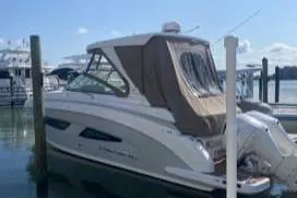 Who Kick Dan Yacht Photos Pics Port Side with Camper Canvas