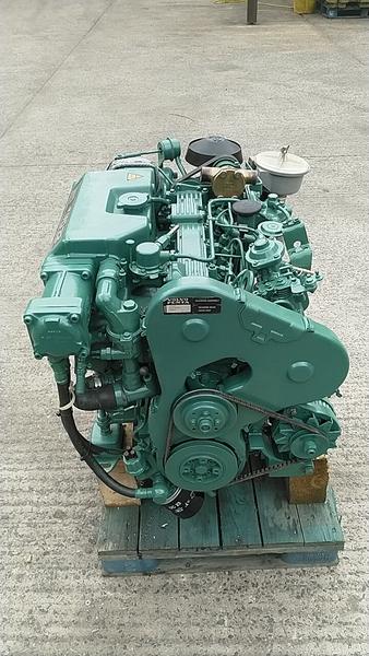 1995 Volvo Volvo Penta TMD22 78hp Marine Diesel Engine Package