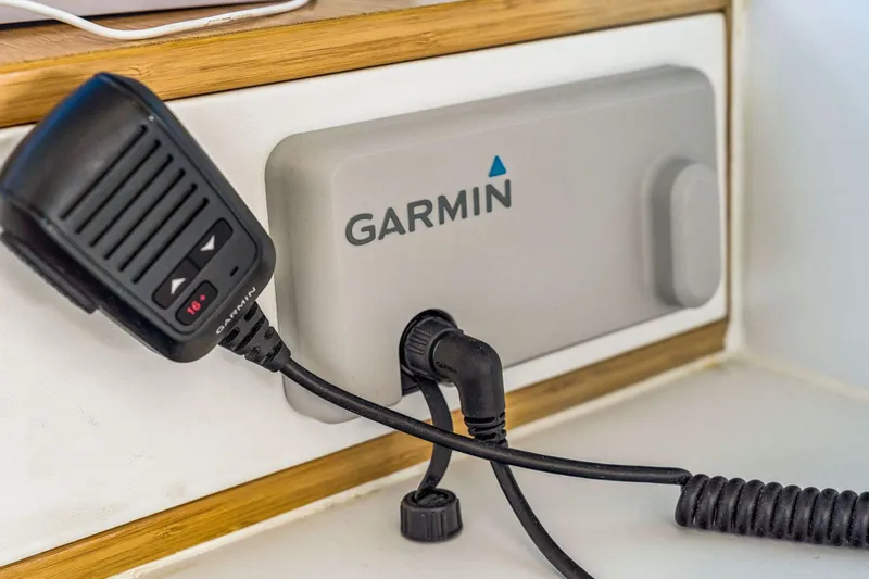 Gtfo Yacht Photos Pics Garmin device with microphone in Balance 482, 2024 model.