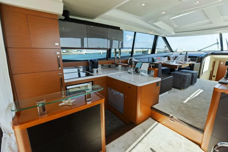 Solid Asset W/ Seakeeper Yacht Photos Pics Galley