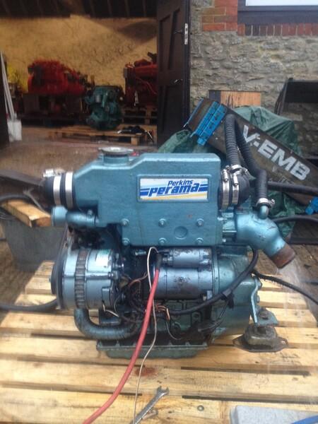 1991 Perkins Perkins Perama M30 Marine Diesel Engine Breaking For Spares