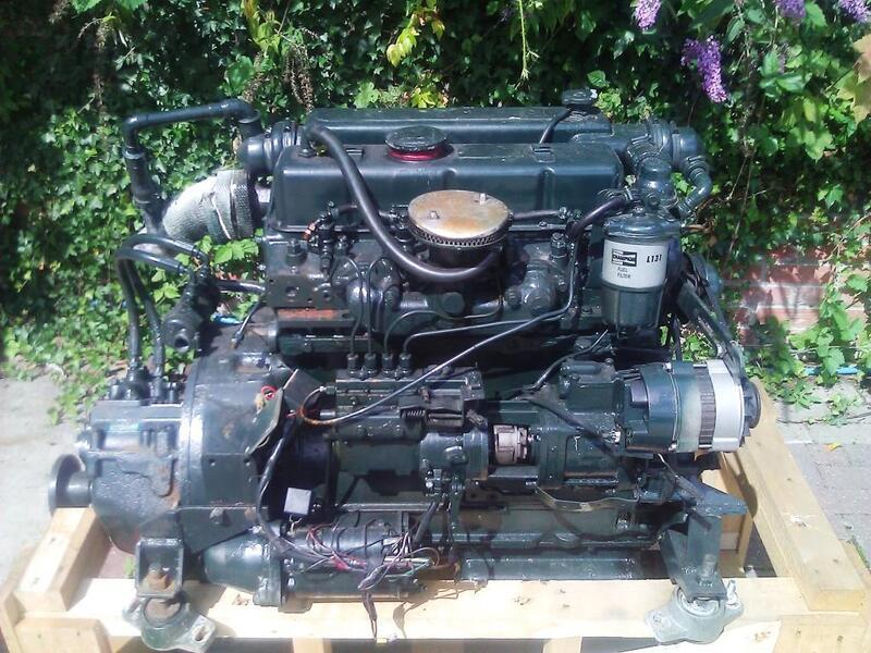 1981 BMC BMC 3.8 Marine Diesel Engine Breaking For Spares