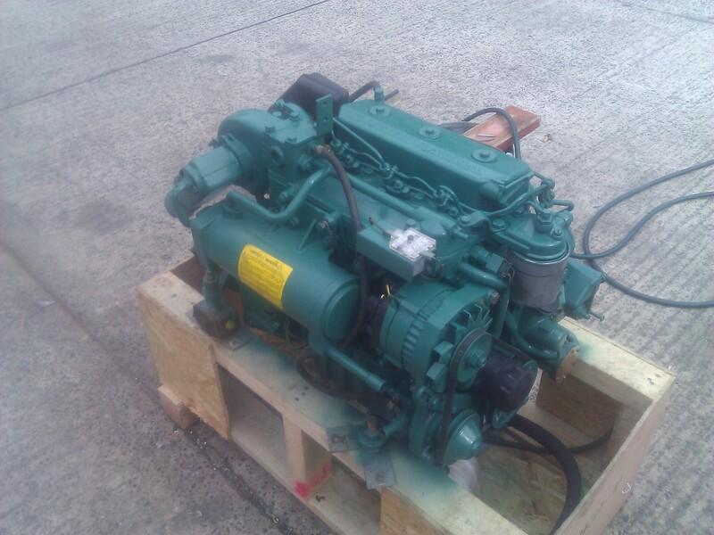 1990 Volvo Volvo Penta 2003T Marine Diesel Engine Breaking For Spares