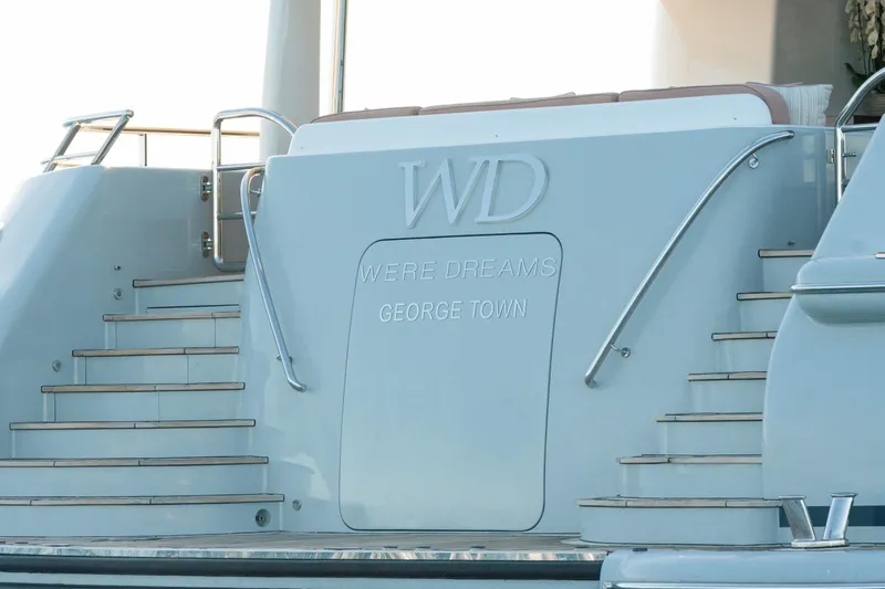 Were Dreams Yacht Photos Pics Luxury yacht "Were Dreams" by Amels, 2008 model, docked in George Town.