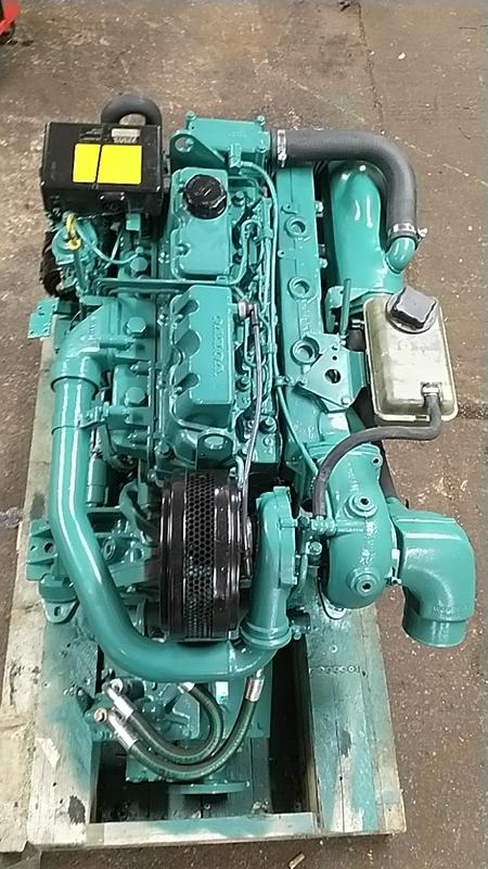 1995 Volvo Volvo Penta TMD31 Marine Diesel Engine Breaking For Spares